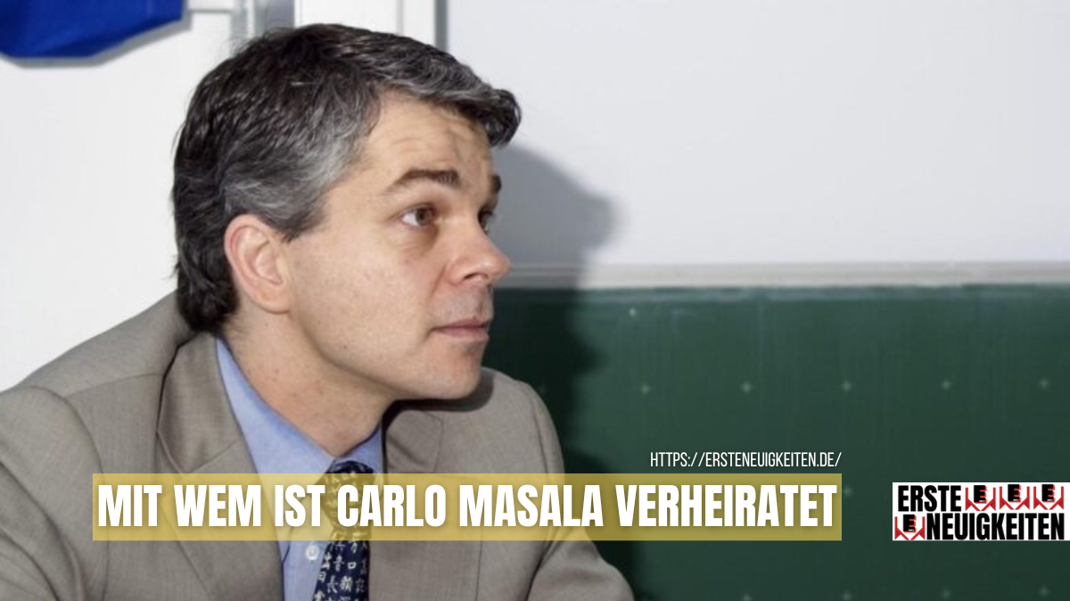 mit wem ist carlo masala verheiratet
