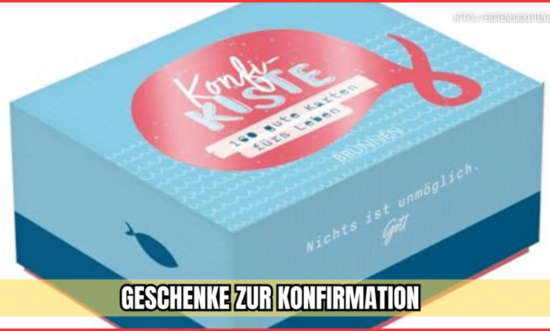 geschenke zur konfirmation
