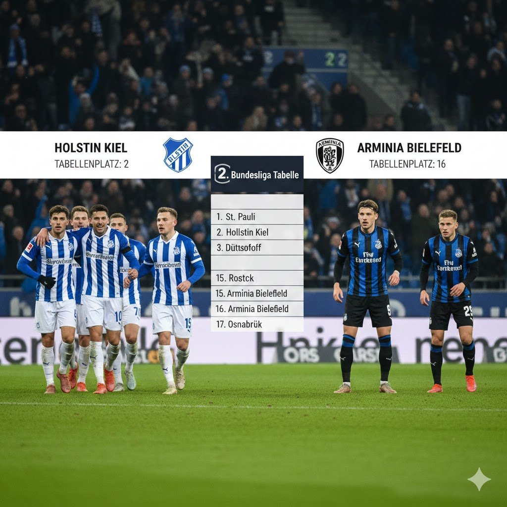 teilnehmer: holstein kiel gegen arminia bielefeld tabelle