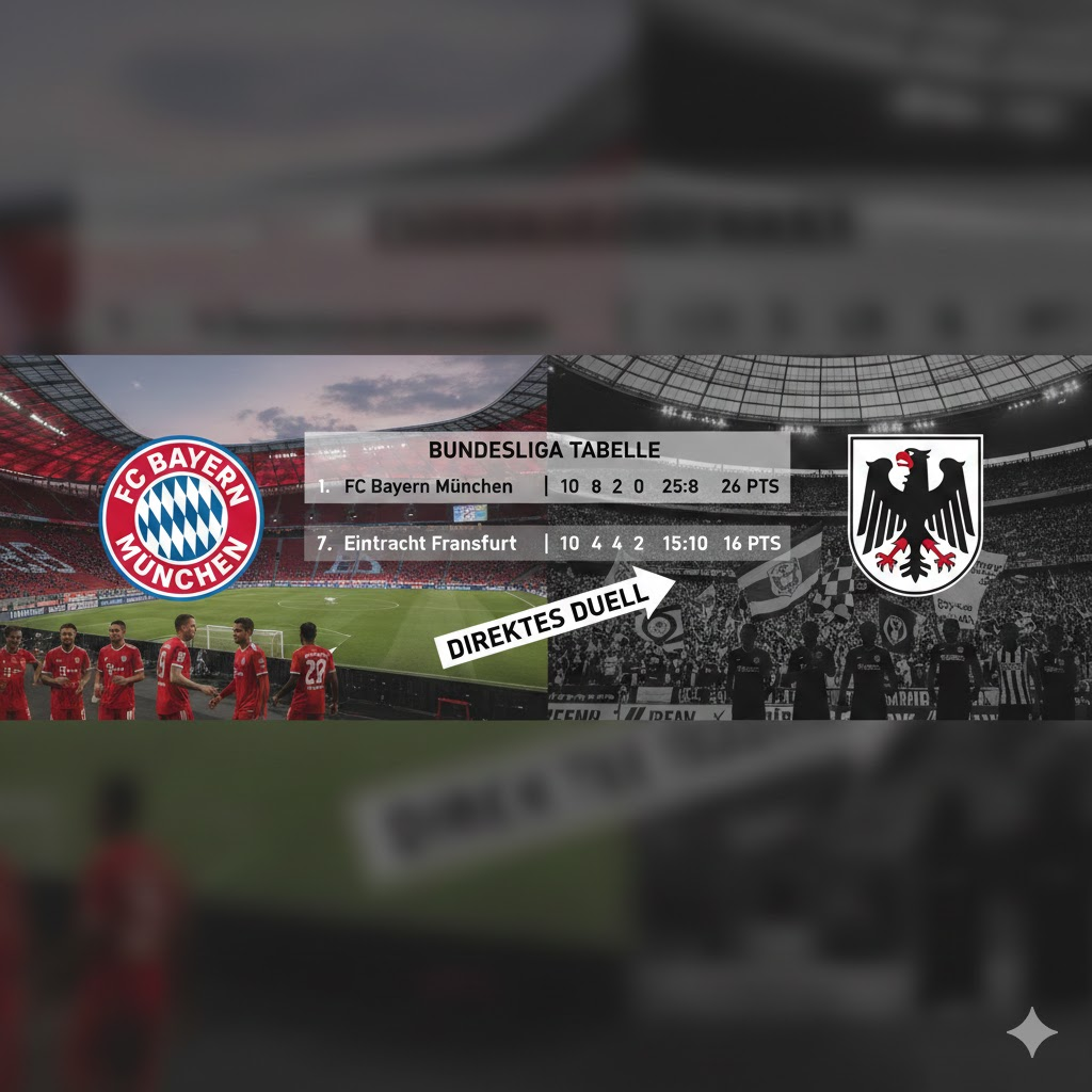 teilnehmer: fc bayern münchen gegen eintracht frankfurt tabelle