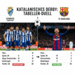 teilnehmer: espanyol barcelona gegen fc barcelona tabelle