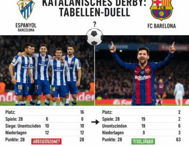 teilnehmer: espanyol barcelona gegen fc barcelona tabelle
