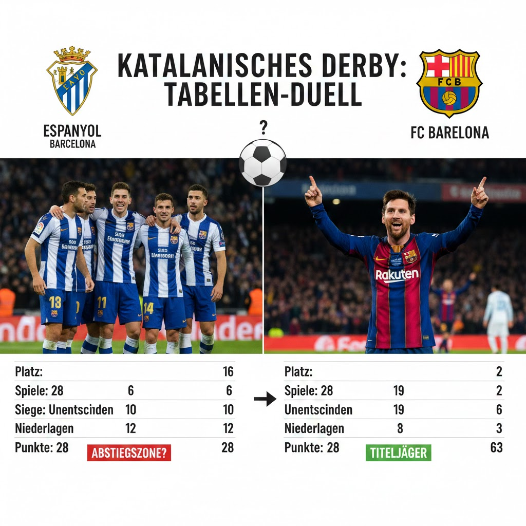 teilnehmer: espanyol barcelona gegen fc barcelona tabelle